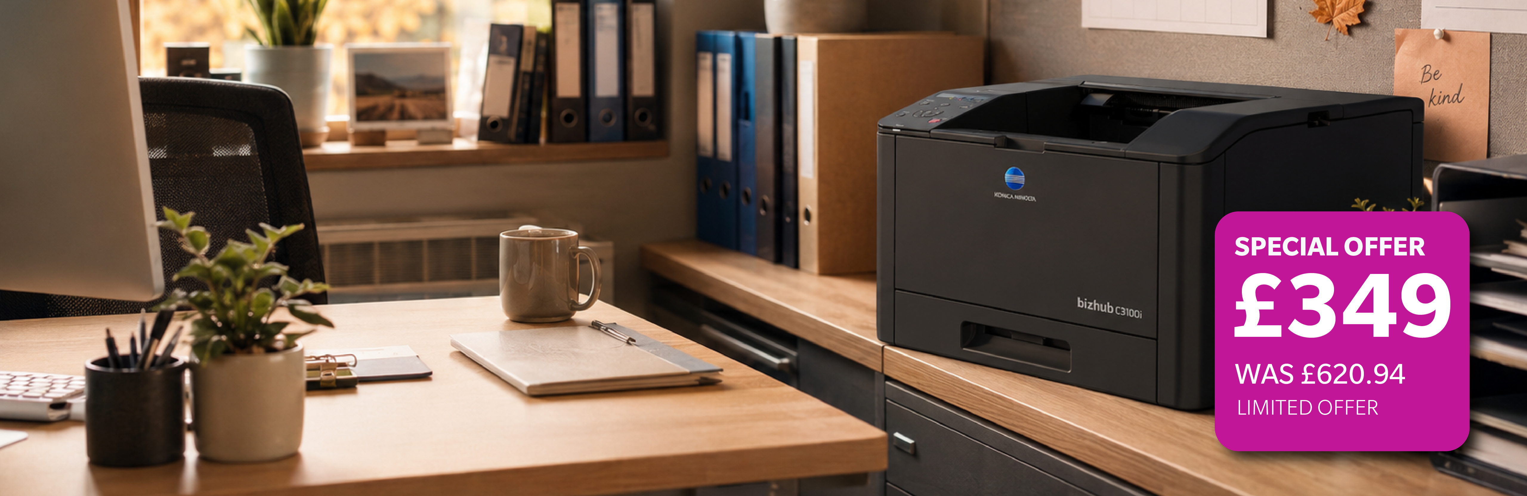 bizhub C3100i + FREE Additional Toner Set